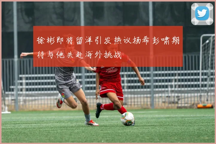 徐彬即将留洋引发热议杨希彭啸期待与他共赴海外挑战